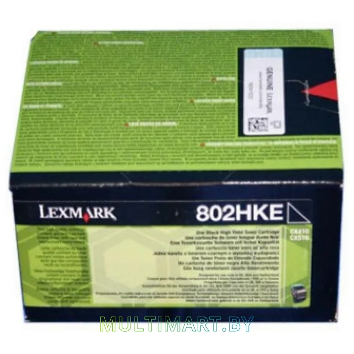 Картридж Lexmark 802HKE (80C2HKE)